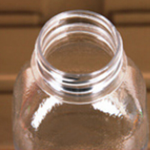 10Pcs 400Ml Disposable Plastic Empty Bottles Transparent Bottles with Scale 2