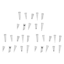 30 Stücke Langlebiges LöT Spitzen Set für Weller WSD81 WD1000 WSP80 WP80 LT LöT Station