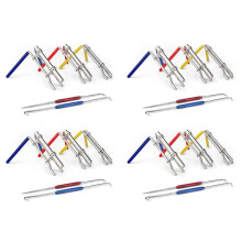 20X Hydraulikzylinder-Stangendichtungs-Installationswerkzeugsatz, Hydraulikzylinder-Wiederaufbau-Reparaturstopfbuchsen-Dichtungswerkzeug,