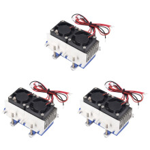 3X 144W Thermoelektrischer Peltier Kälte Kühler 12V Halbleiter Klima Anlage Kühlung System DIY Kit