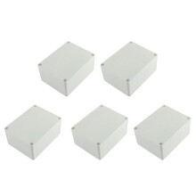 5X Wasserdicht Kunststoff Elektronische Gehaeuse Anschlussdose 115 X 90 X 55mm