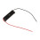 10pcs 15.2cm Wire Pipe Plastic 1 X 1.5V AAA Battery Storage Case Holder Black 4