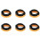 6X Spring Bracket Insulator Replacement Part for  S-Type C2Z15891 Car Accessories Coil Springs 1
