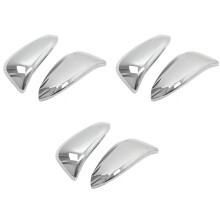 3X Auto das Rückansicht Spiegel Dekoration Seiten Tür Spiegel Abdeckung Kappe für Hilux Revo Vigo Fortuner Highlander RAV4 Innova