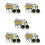 5X DIY Electronic Kit  Speaker Electronics DIY Soldering Project Kit  Stereo Speaker Support U Disk 2