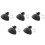 5X Black for  C4 Handle for Glove Box Compartment Glovebox Repair Fix 1