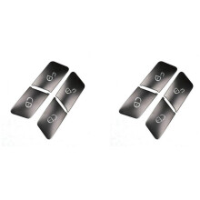 8 Stücke Auto Tür Sitz Speicher Sperre Schalter Taste Aufkleber Abdeckung Hülle Trim für C E Klasse GLK GL ML W204 Zubehör Teile