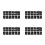 4X for- A4, B6, B7 2000-2004 AC Climate Control Button Repair Decals Sticker 1