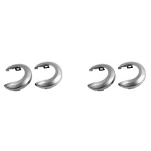 2X Car Interior Door Handle Cover Decorative Trim Inside Handle Escutcheon for Tiida 2005-2010 1.6 LIVINA NV200 B
