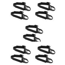 10Pcs Roll Bar Coat Hanger Clothes Hook for CJ YJ TJ LJ JK JKU JL JLU JT Sports Sahara Freedom Rubicon