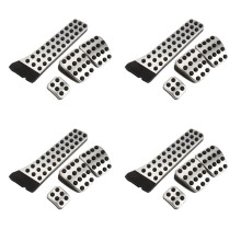 16 Pièces Pédale en Acier Inoxydable pour - W202 W203 W204 W124 W210 W211 W212 W218 X204 R172 R231 C E CLS Glk SLK