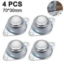 (1 inch) Small Ball Casters Heavy Duty Conveyor Roller 4pcs Ball Casters -suzuka