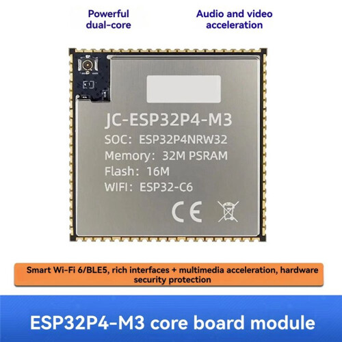 ESP32P4+ESP32-C6 Core Board ESP32P4 Minimum System Board High-Performance ESP32-P4 for Advanced Applications 1