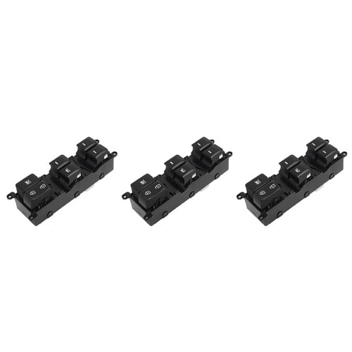 3X Car Front Left Drive Side Power Window Control  Button for  Rio (4Door) 2012-2015 93570-1W155