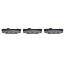 3X Luci Un LED Bianche 24V per Truck Top Visiera Parasole Luce di Segnalazione Corner Lights Pezzi di Ricambio 1798980 1910437
