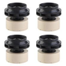 4X Waterpomp Inner Rotor voor Motor Elektrische Waterpomp 161A0-39015 voor Prius ZVW30 2010-2015/Aqua 2012