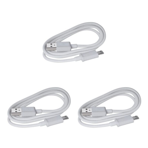 3X Vervangende USB-Kabel voor ,  Touch,  Fire,  Keyboard,  DX Wit