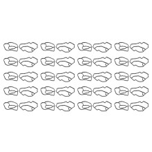 40 PièCes Joint de BoîTier de Filtre à Huile en Caoutchouc Noir Adapté pour ML320 ML350 R320 Sprinter 6421840080 6421801410