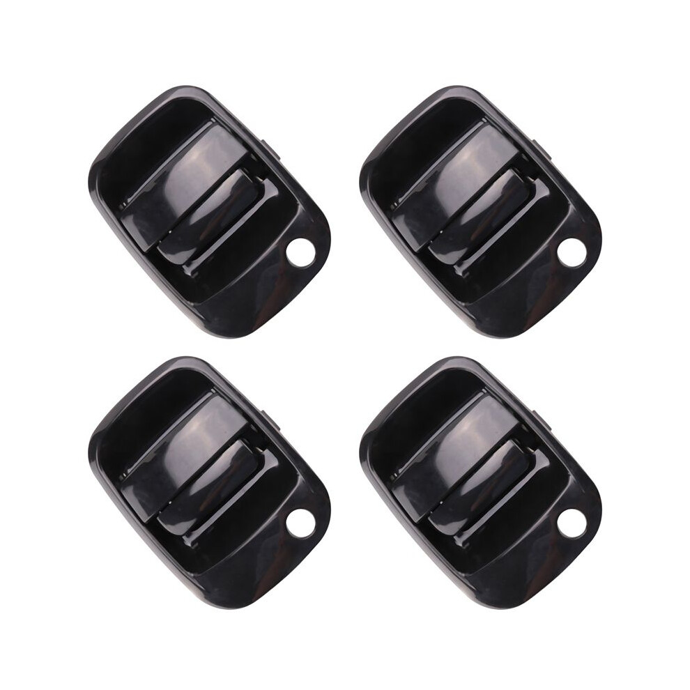 4X Car Door Handle Outside The Door Is Suitable For Starex H1 2005-2007 83660-4A500 Black 6032465858685