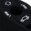 3X 3 Button Remote Key Fob Silicone Case Cover for  E46 E39 E63 E36 E81X5 Z3 Z4, Black 8