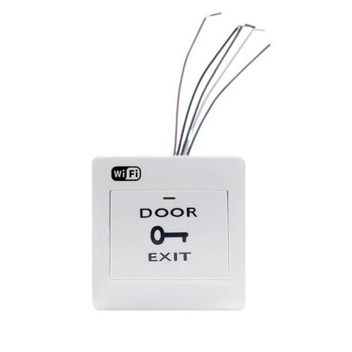 2X Tuya  Life WiFi Door Exit Button Voice Control Remotely Door-Opening Wireless Release Push  for Door Lock 1