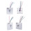 2X Tuya  Life WiFi Door Exit Button Voice Control Remotely Door-Opening Wireless Release Push  for Door Lock 9