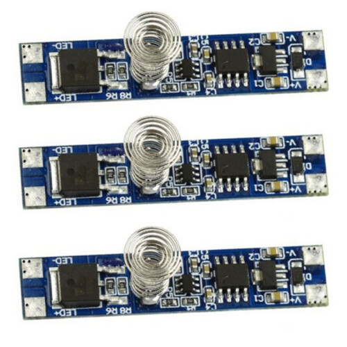3X 5V-24V 8A  LED Intelligente Dimmer Modulo Sensore Capacitivo PCBALED Dimmer Control Touch