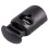 Diameter 8 mm Hole, Cord Cord Stopper Laces Snap Hook, Black, 30 Pcs 8