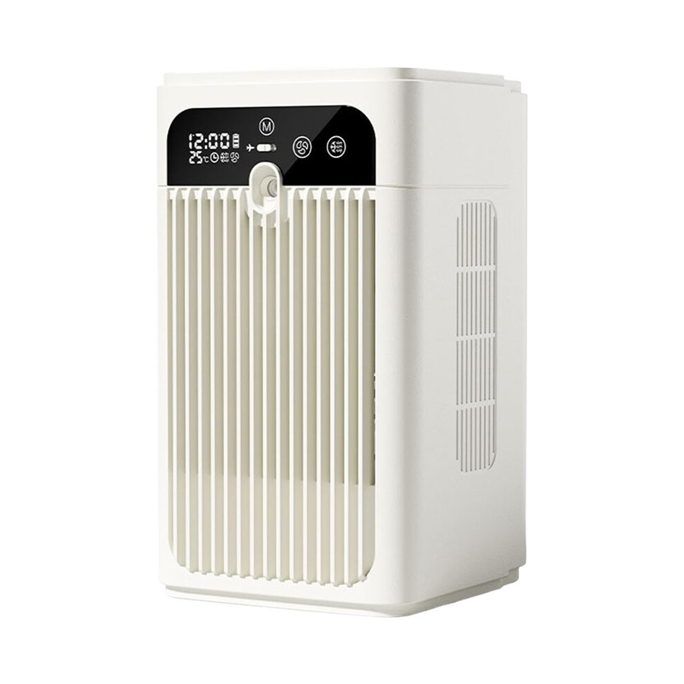 Portable Air Cooler With Mist 500Ml Water Tank 2 Speed Personal Desk Fan 8586373541637