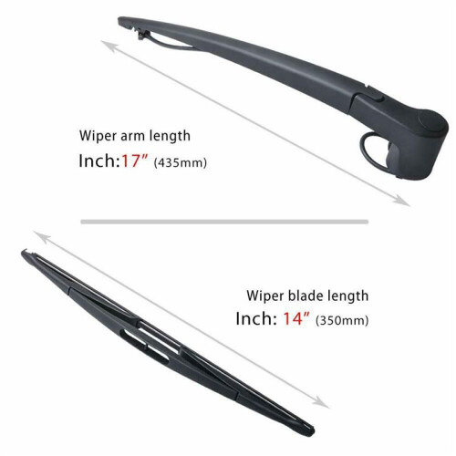 5X for  Trailblazer Envoy  Rainier Windshield Wiper Arm Blade Set 1
