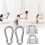 Stainless Square Heavy Duty Ceiling Hook Wall Mounted Hook for Yoga Swings Hammocks Bracket Hardware Tool 6