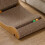 PawHut PawHut Cat Scratching Board Wall Mounted 57.5H cm Brown 9