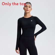 (Black,XXL)Women Sportwear Slim Fit Polyester Yoga Shirt For Gym Running And Workout