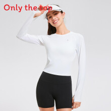 (White,XXXL)Women Sportwear Slim Fit Polyester Yoga Shirt For Gym Running And Workout