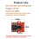 5X 0-40Kpa Luchtdruksensor Module Waterniveau en Vloeistofniveau Sensor Controller Board 2