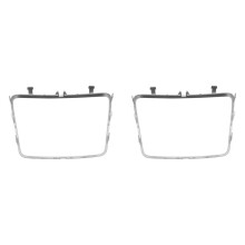 2X Center Console Panel Trim Chrome 2056830900 for - C CLASS W205 Glc-Class W253 2015-2021