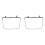 2X Center Console Panel Trim Chrome 2056830900 for - C CLASS W205 Glc-Class W253 2015-2021 1