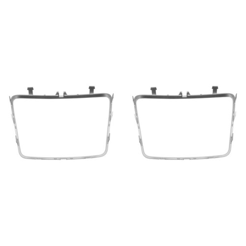 2X Center Console Panel Trim Chrome 2056830900 for - C CLASS W205 Glc-Class W253 2015-2021