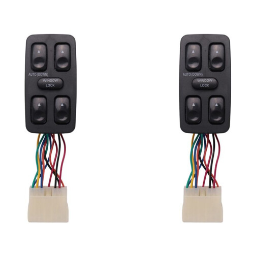 2X Front Left Driver Side Electric Power Master Window  9357028001 for 1992-1994   Galloper