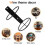 Wine Wall Holder, 24 Pack Wall Mounted Wine Rack, Metal Wine Bottle Display Holder 3