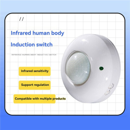 2X 360 Adjustable Ceiling Motion Sensor Detector, Occupancy Light  for  Saving and Security 2