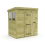 7 x 4 Pent Shed Tanalised (Single Door, With Windows) 2