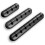 (Gray) 3pcs/set Usb Cable Holder Cable Clips Desktop Data Cable Organizer Cable Management Usb Cable Holder Clips 3