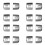 16PCS Door Window Glass Lifter Control  Button for - C Class W205 GLC W253 1