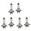 6x Car Front  Light Headlight H7 Bulb Light Lamp 12V 55W 1