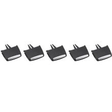 5X Car Air Conditioning Vent Outlet Tab Clip Repair Kit Air Vent Adjustment Buckle for XC90 2019-2023 31366914