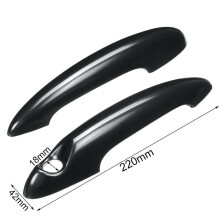 8 Pcs ABS Black Door Handle Cover for  Cooper S R50 R53 R56