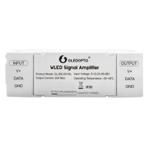 GLEDOPTO Amplificateur de Signal WLED 10 M Extension de Bande LED Sans Scintillement pour Contrôleur Numérique WS2811 WS2812 SK6812