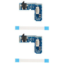 2Pcs Power PCB Board Power Off Reset Board with Flex Ribbon Cable for PS2 SCPH 70000 75000 77000 79000