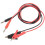 1M Long Alligator Clip to Banana Plug Test Cable 2 Pair for Multimeter 2